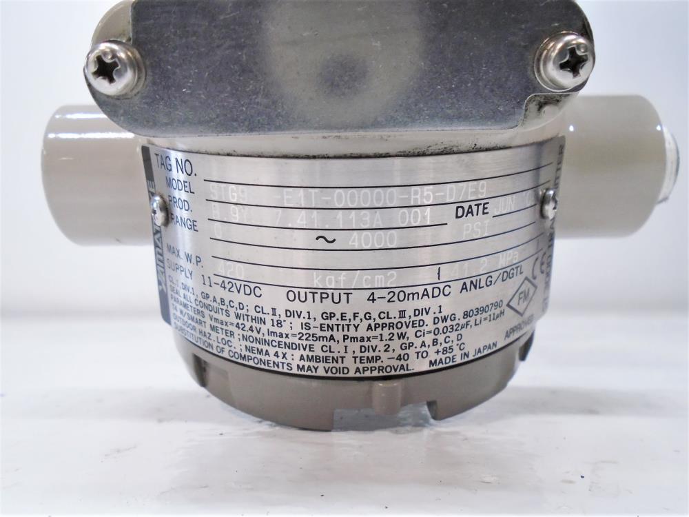 Yamatake 0 - 4000 PSI Differential Pressure Transmitter STG981-E1T-00000-R5-D7E9